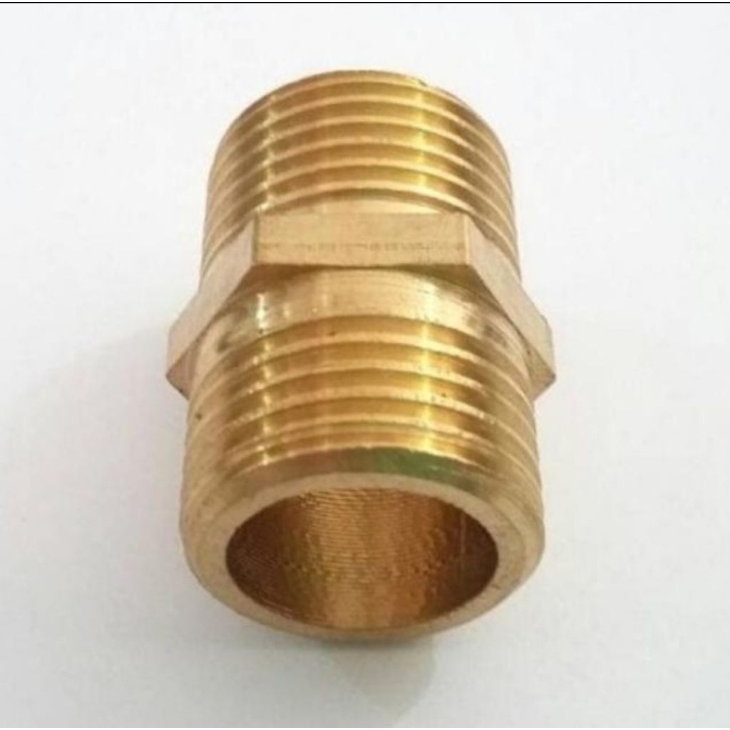 Double Nepel Kuningan 1/2 inch