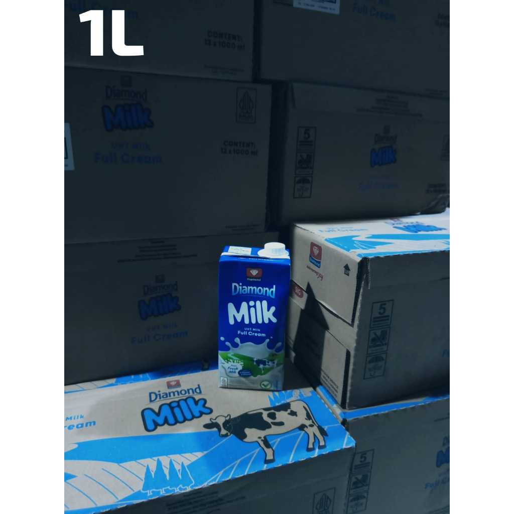 

j Diamond Milk UHT Full Cream 1 Lt