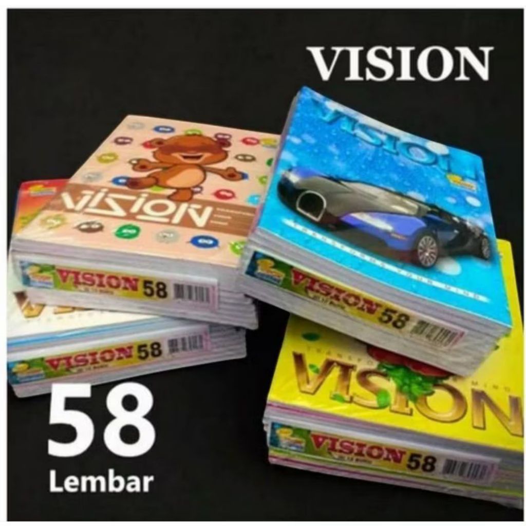 

buku tulis vision 58 lembar