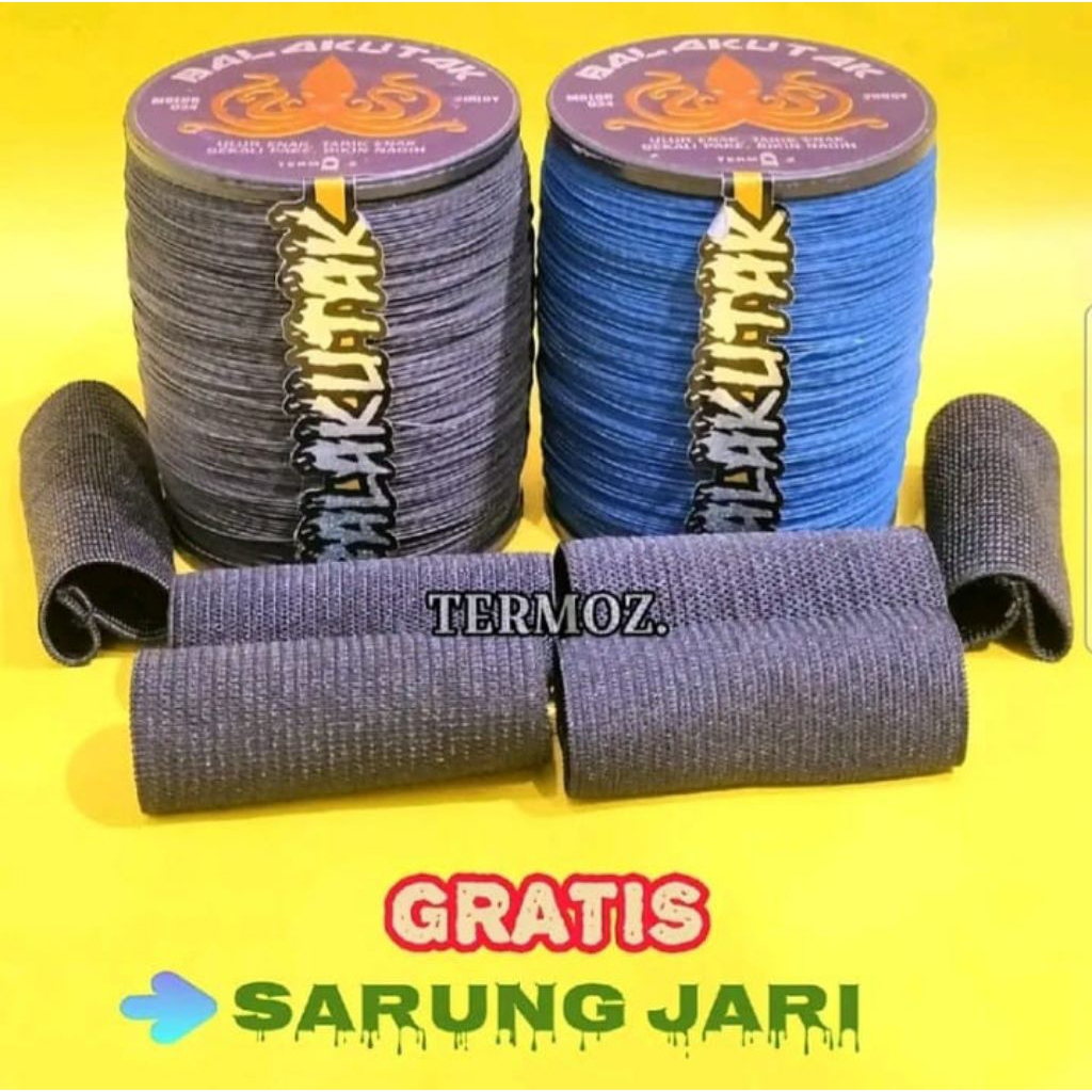 Gelasan Molor Balakutak Panjang 2000 Yard Ukuran 024. Sangat Enak Main Tarik dan Ulur Tekstur Tajam,