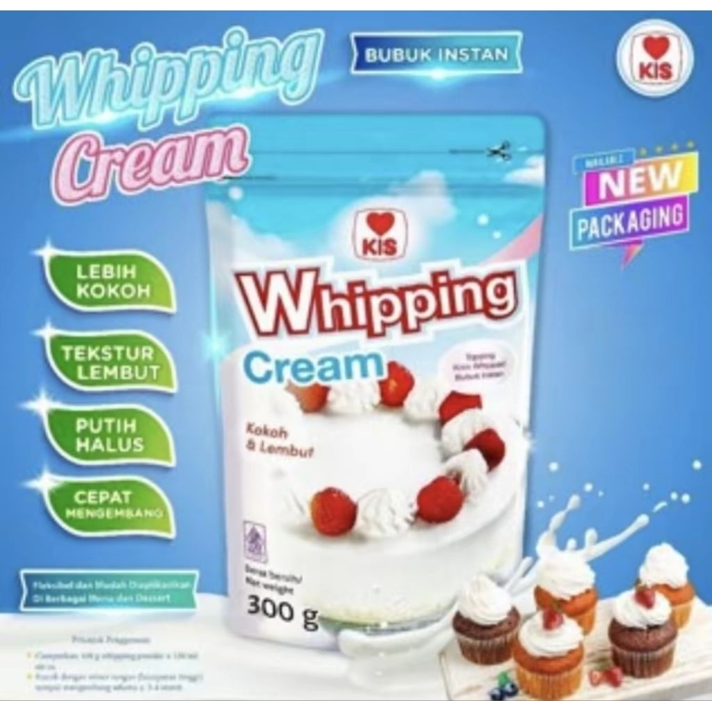 

KIS WHIPPING CREAM 300 GR