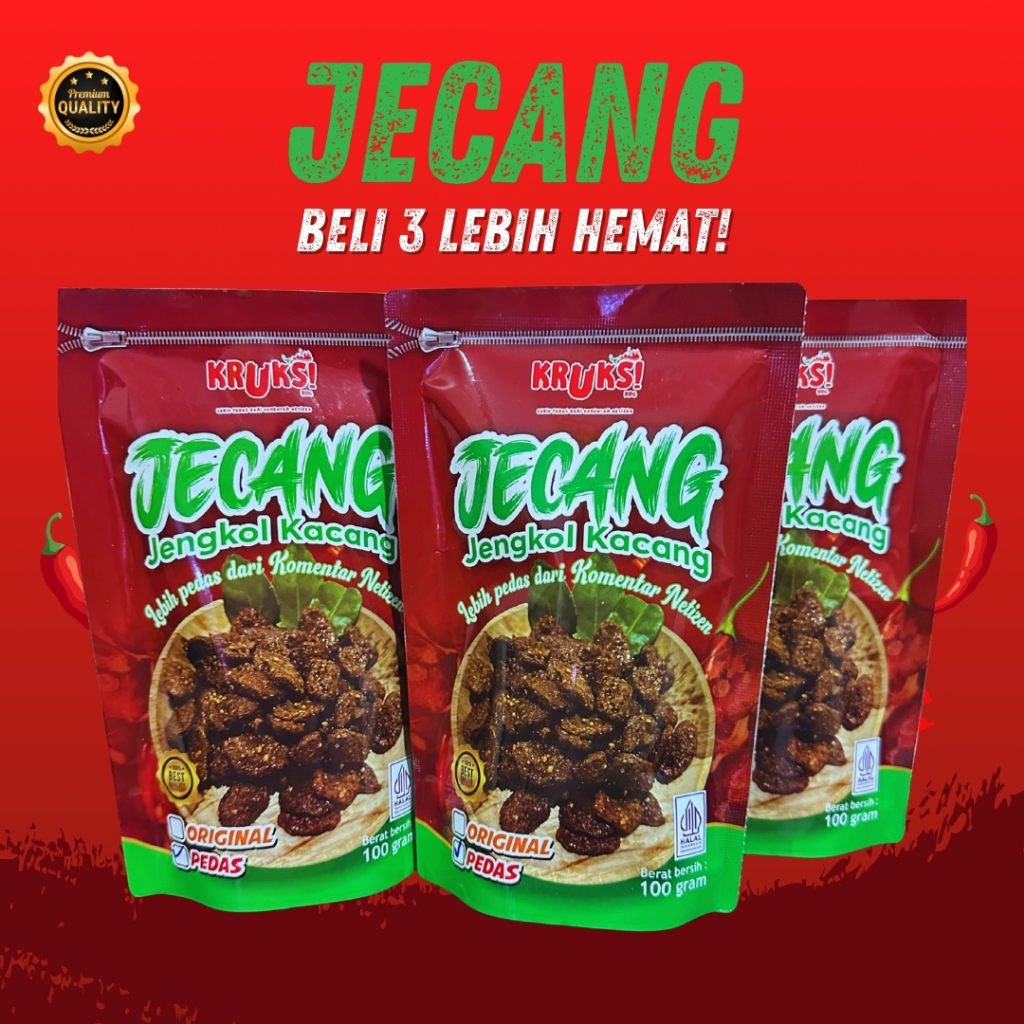 

Krupuk Jengkol Karedok Kacang bundling 3 pcs