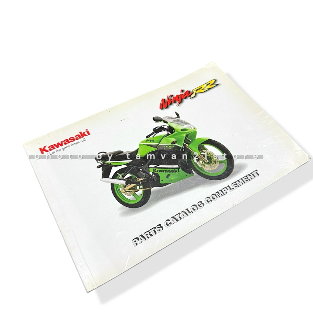 BUKU PART KATALOG NINJA RR OLD SE GEN PERTAMA 06-08 ORIGINAL KAWASAKI