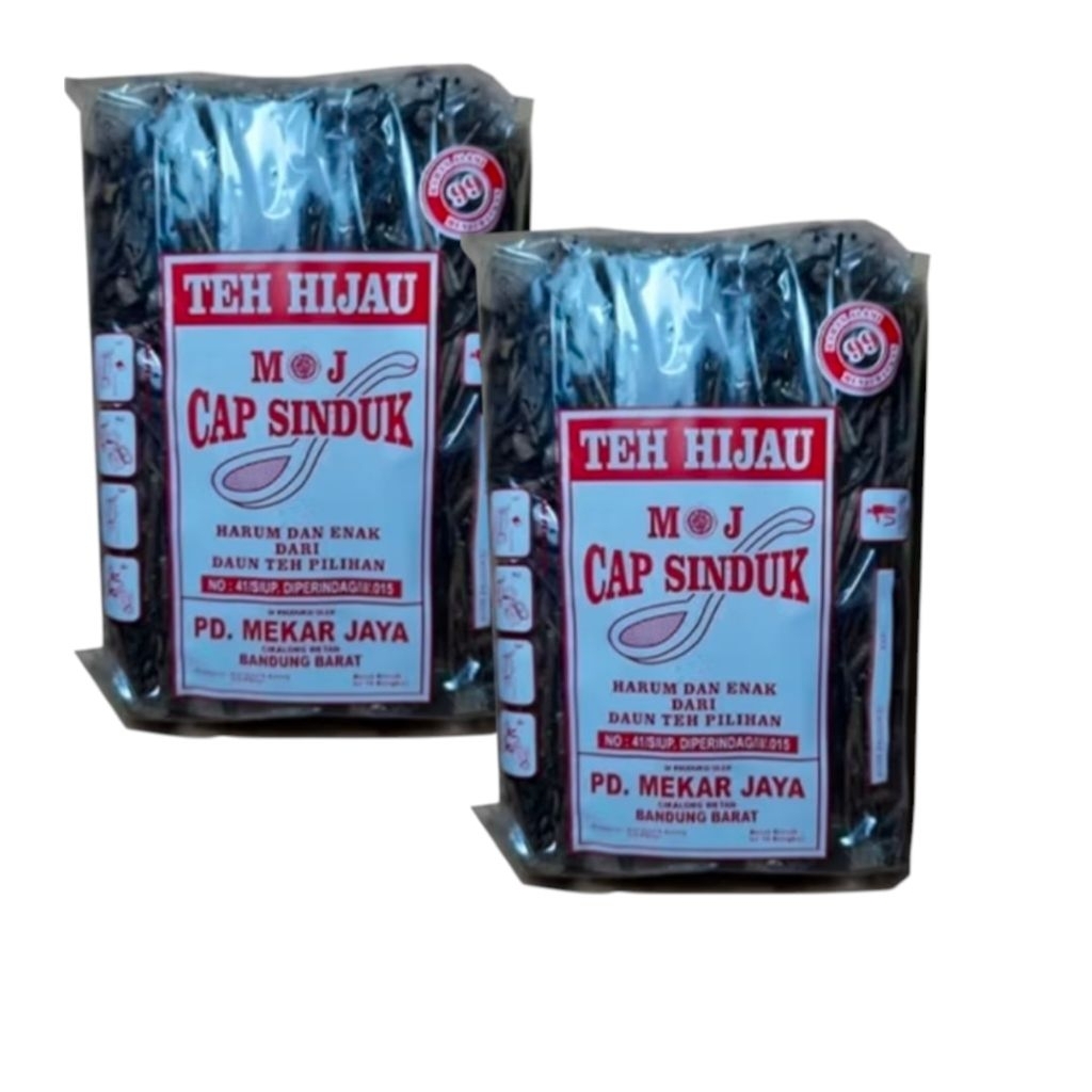 

Teh Hijau Asli Cap Sendok 1 pak