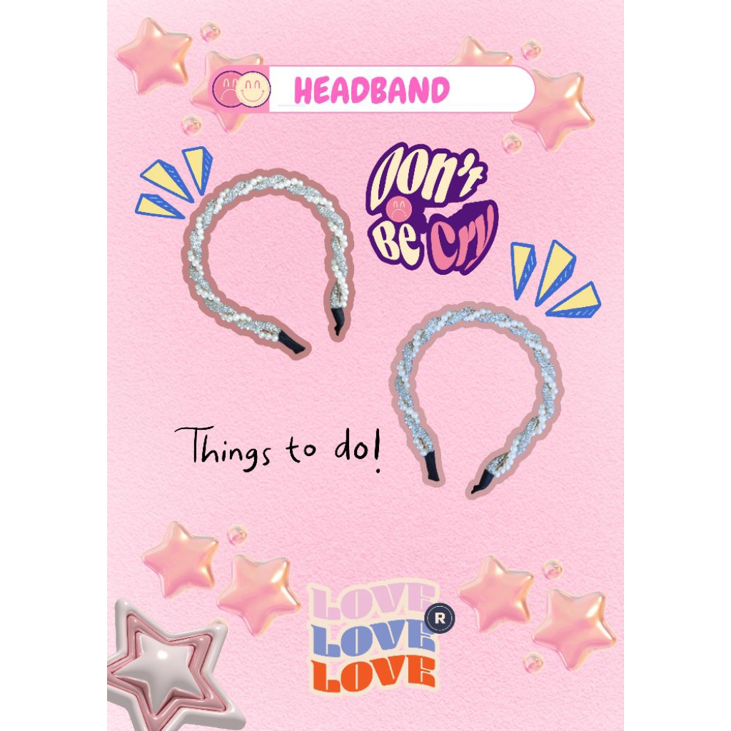 PRELOVE BANDO, BANDU, HEADBAND AESTHETICS, BANDO AESTHETIC, BARANG AESTHETIC