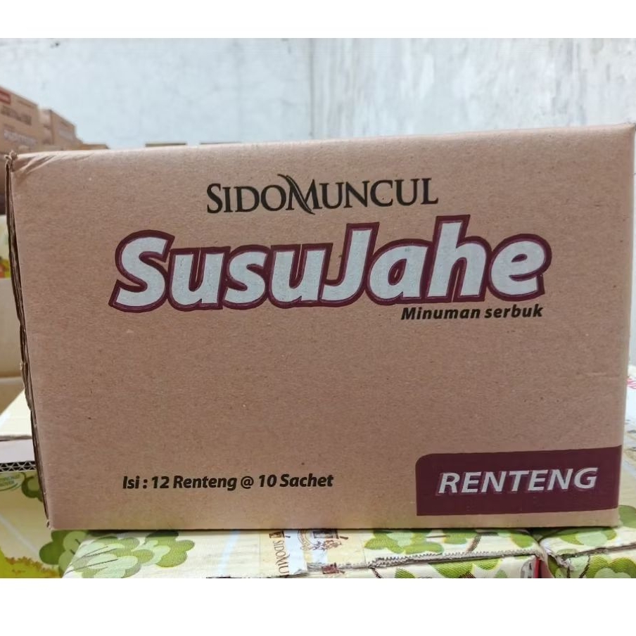 

SidoMuncul Susu Jahe 1 karton (12 renceng)
