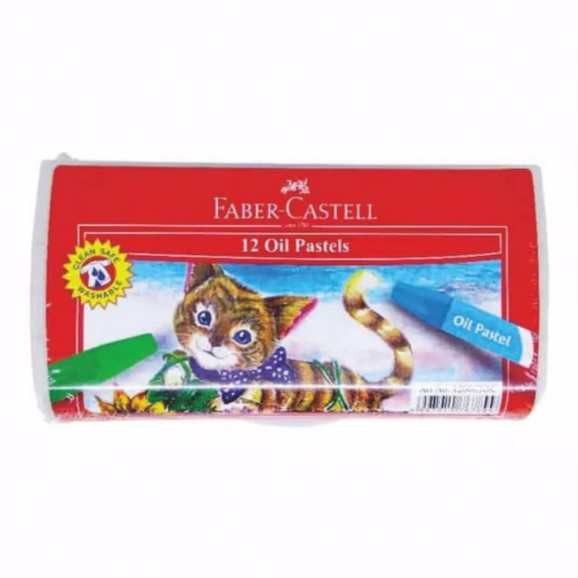 

Faber-Castell Hexagonal Oil Pastel 12 Eco Crayon / Crayon Faber Castell