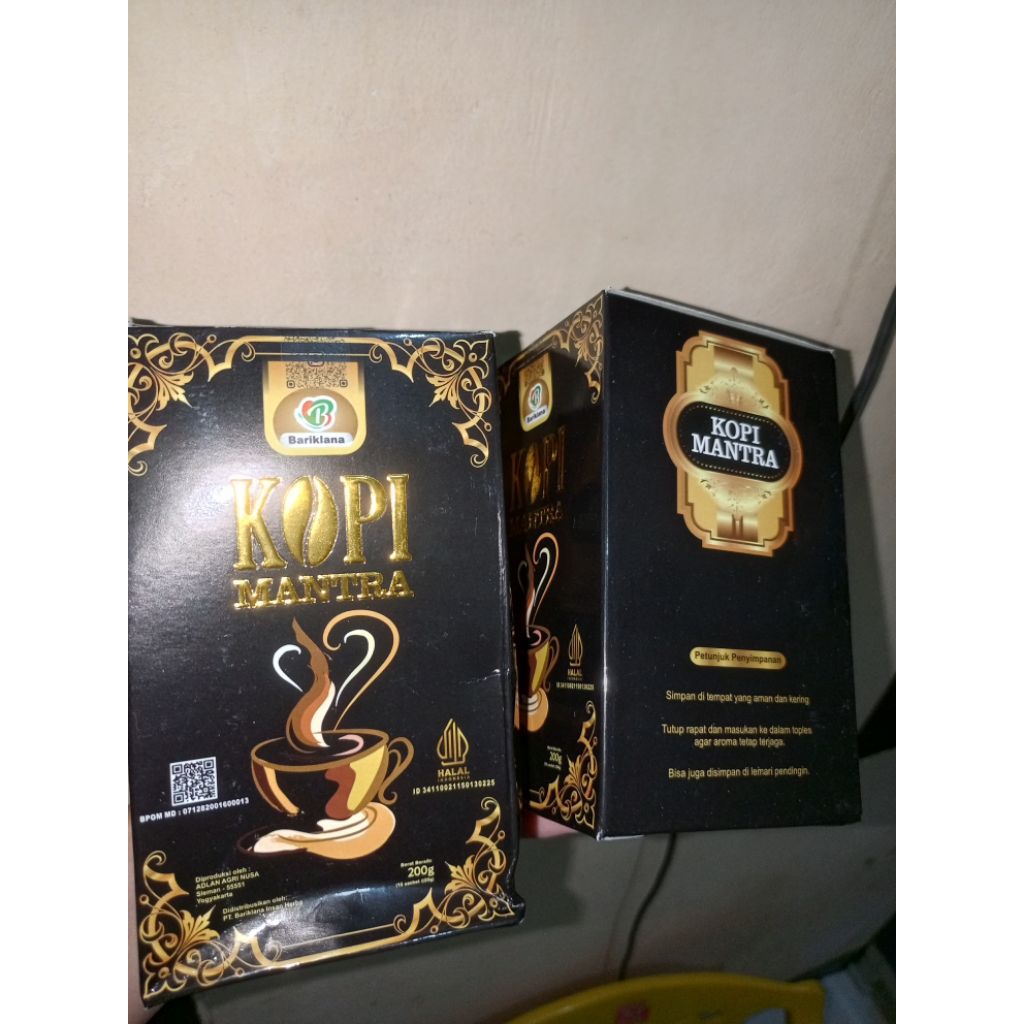 

Kopi Mantra Bariklana