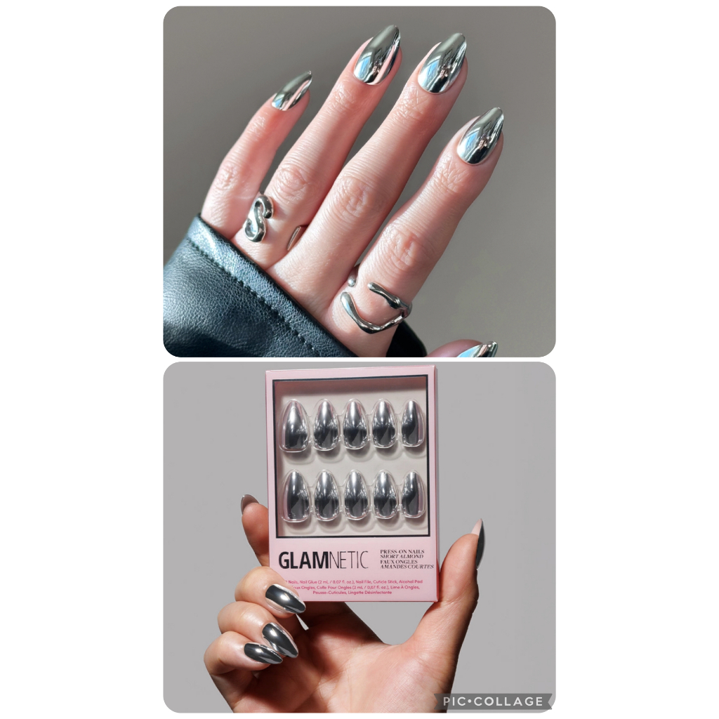 Kuku palsu PLATINUM (GLAMNETIC Press-On Nails)
