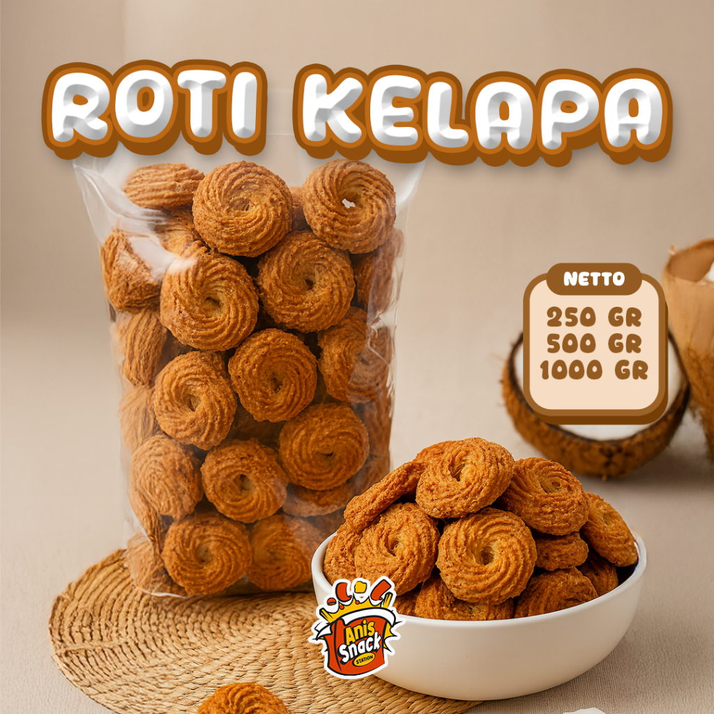 

Roti Kelapa / Roti Bulat Kelapa / Roti Kering Kelapa