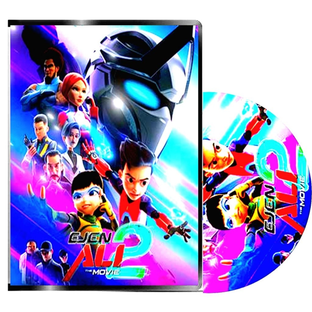 KASET FILM EJEN ALI THE MOVIE 2-KASET FILM ANAK KARTUN ANIMASI BOXOFFICE EJEN ALI THE MOVIE-FILM ANA