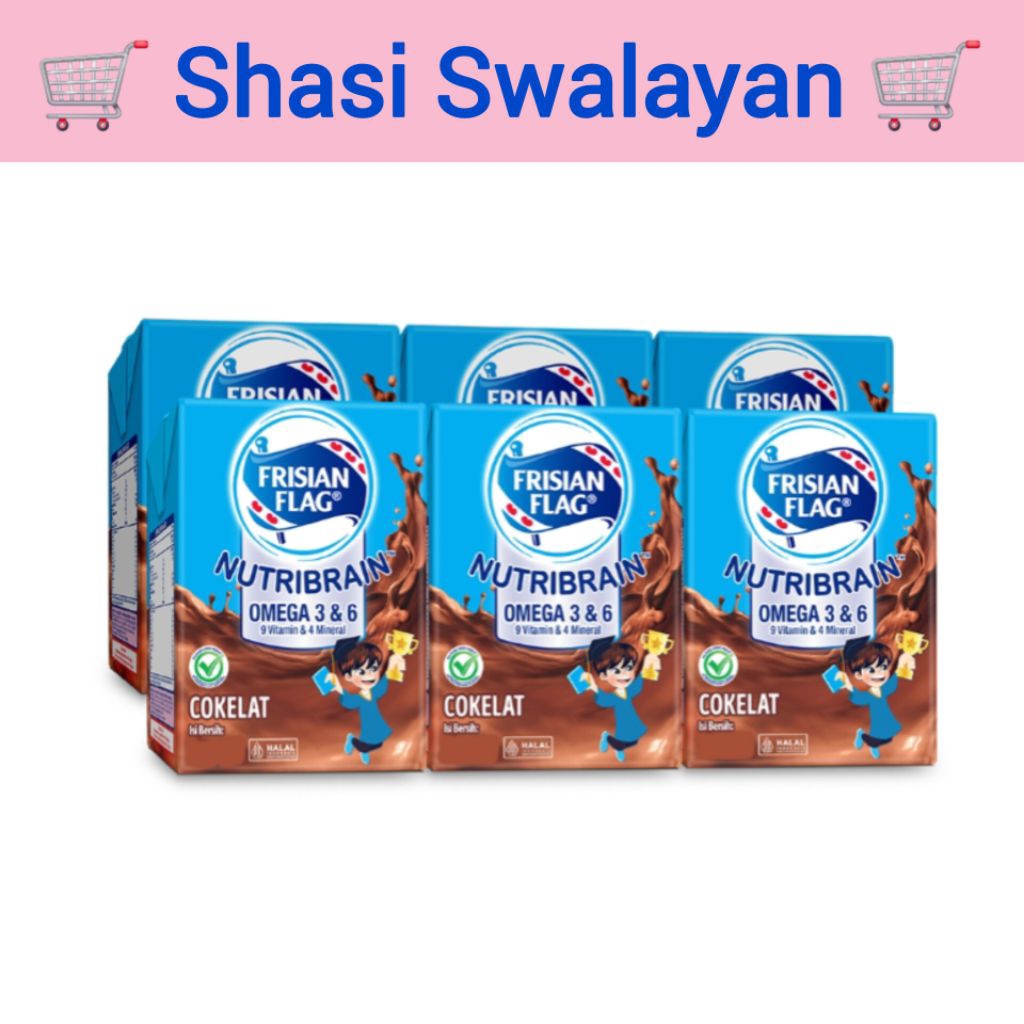 

FRISIAN FLAG Susu UHT 110 ML X 3 PCS - Coklat/ Strawberry/ Full Cream