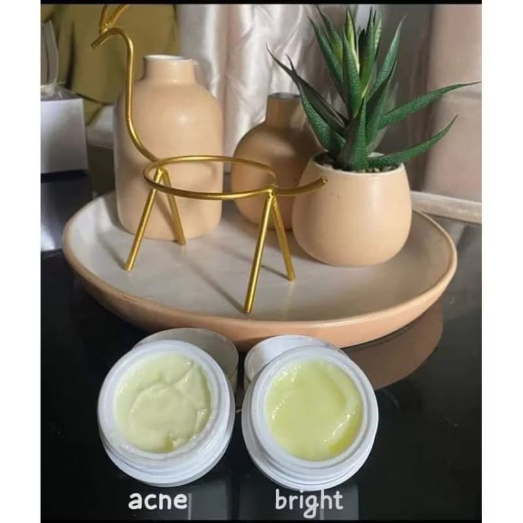 NIGHT CREAM Q GLOW BPOM READY etalase ecer krim malam Q GLOW SKINCARE paket acne  dan paket brighten