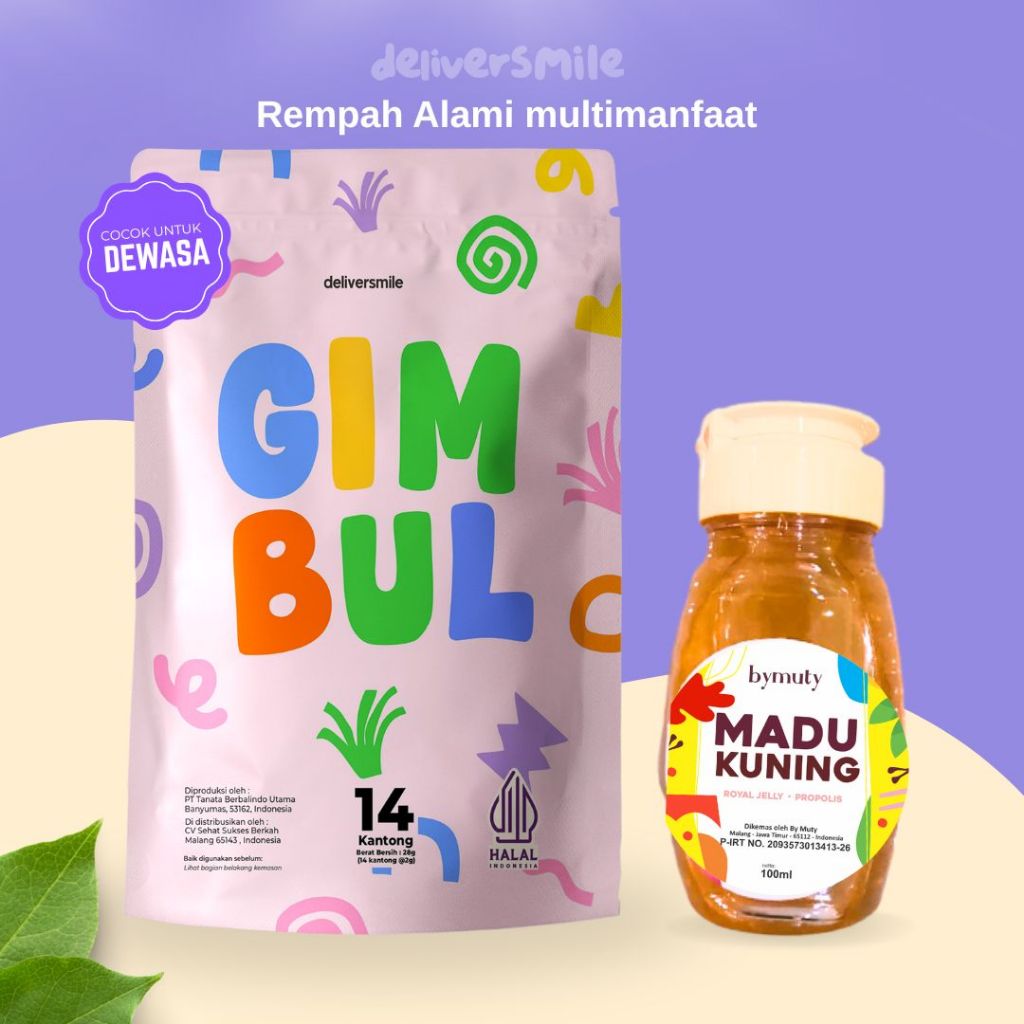 

JAMU GIMBUL - Minuman Rempah Penambah NAFSU MAKAN + IMUN DEWASA (siap seduh)