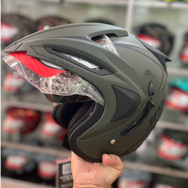 Helm jpx Supreme green army (Original JPX)