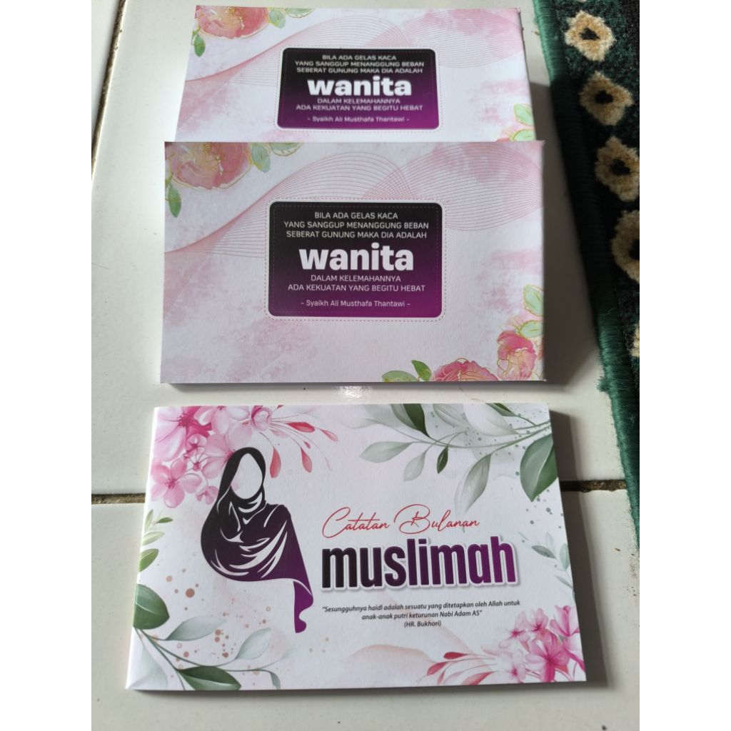 BUKU CATATAN BULANAN MUSLIMAH / BUKU HAID