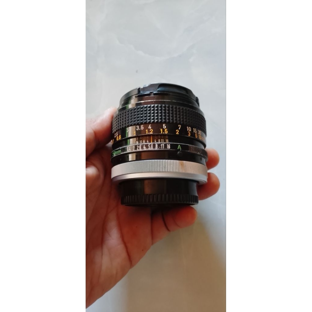 Lensa canon 50mm 1.4 fd ssc