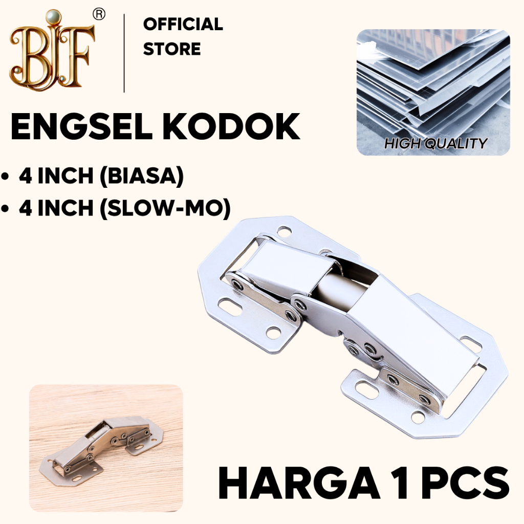 Engsel Sendok Kodok Pintu 90 Derajat 4 Inch BIASA & SLOW-MOTION