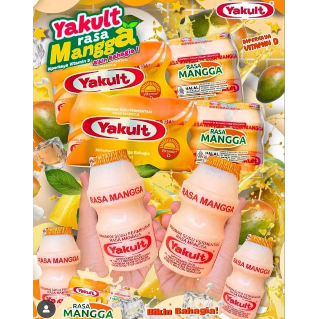

YAKULT 1 PACK ISI 5 / MINUMAN SUSU FERMENTASI