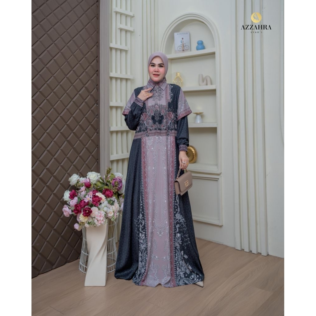Gamis Syari ARZETI SERIES BY AZZAHRA SYARI