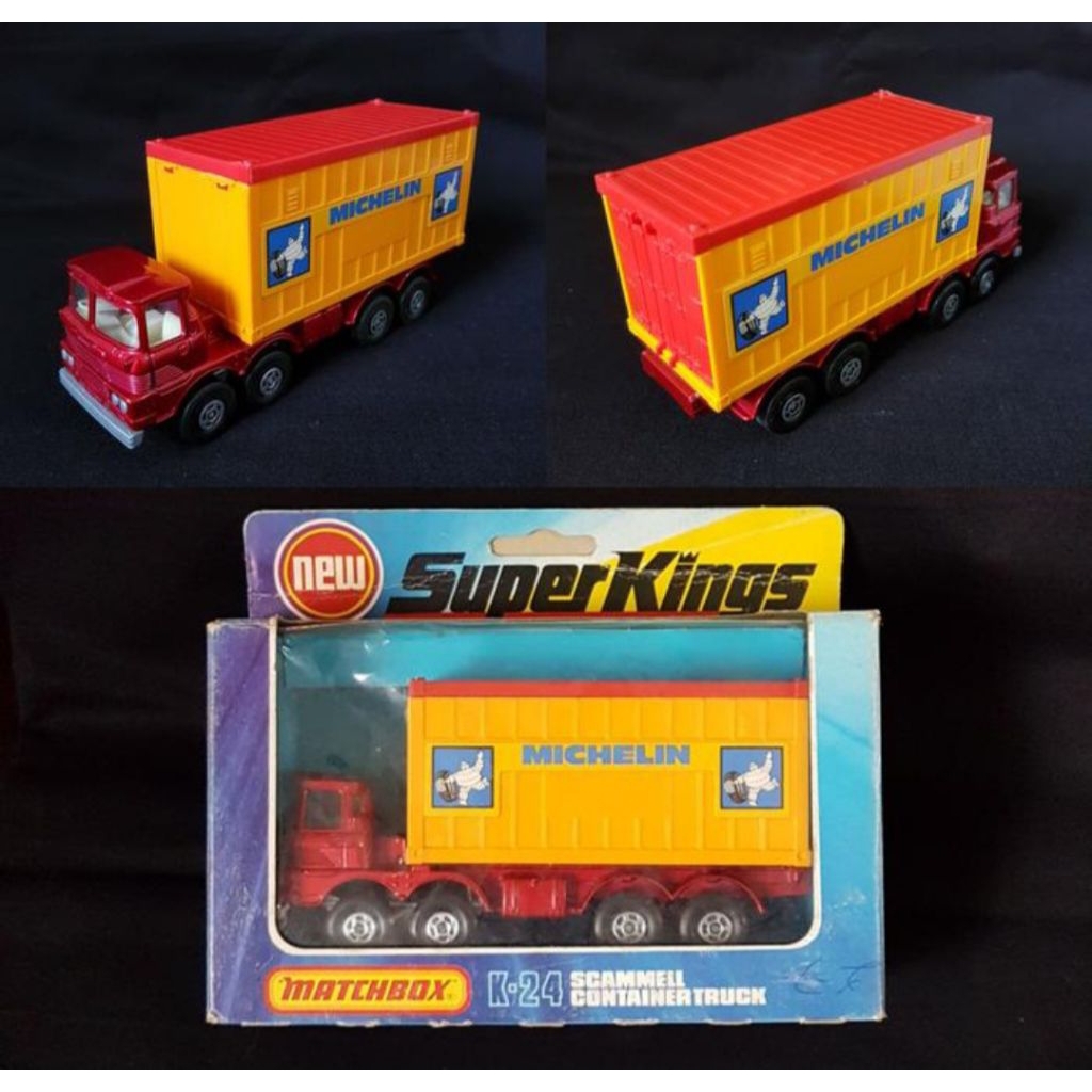 Matchbox Superkings K24 Scammel Container Truck