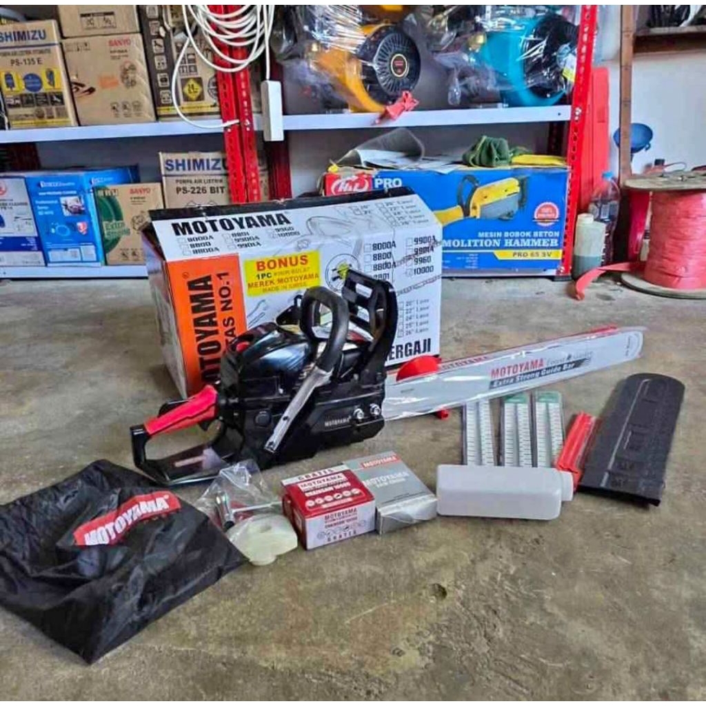 Chainsaw motoyama 10000 bar 25 inch