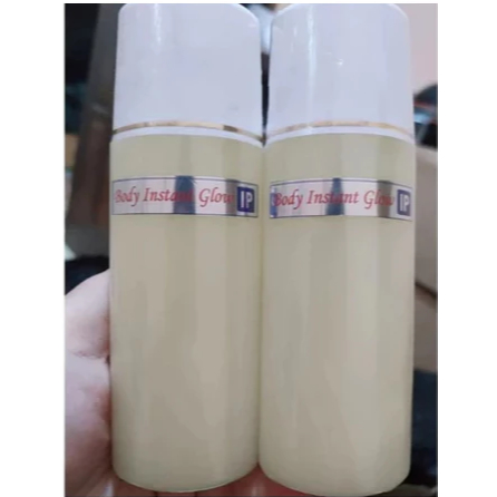 BODY INSTAN GLOW IP SKINCARE DOSIS 10XLIPAT 1BOTOL PUTIH