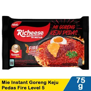 

Nabati Richeese Mi Goreng Keju Fire Level 5 75G