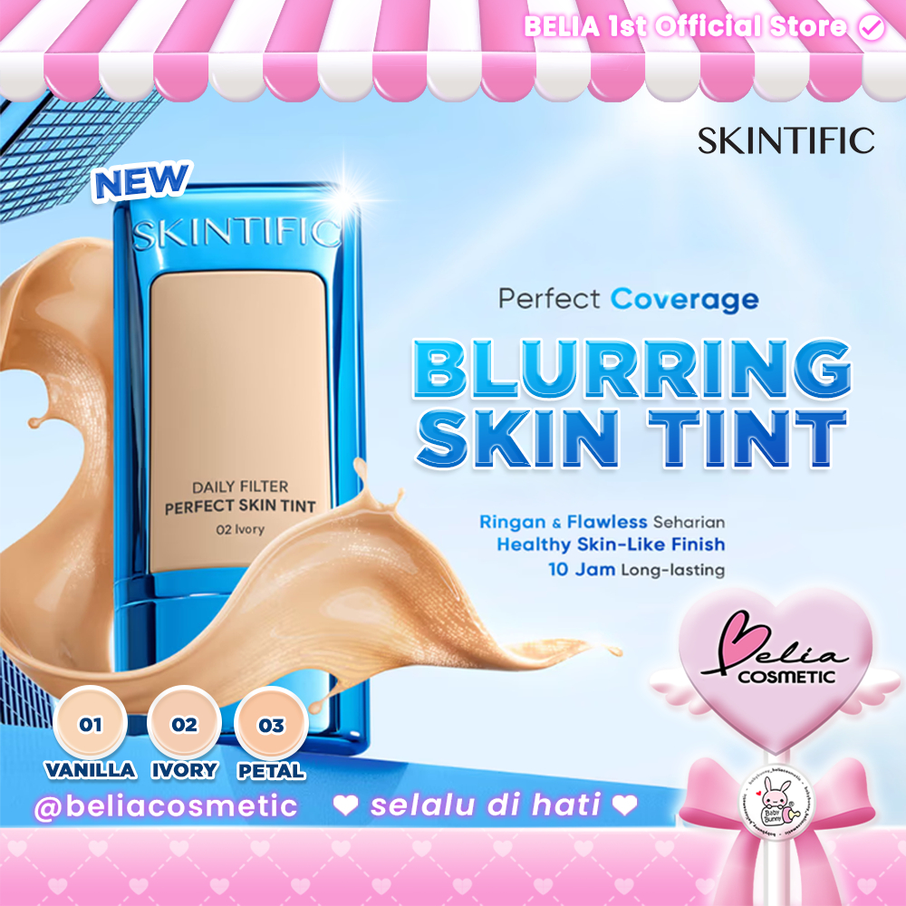 ❤ BELIA ❤ SKINTIFIC Daily Filter Perfect Skin Tint 28g | Make up Matte Skin Tinted Foundation
