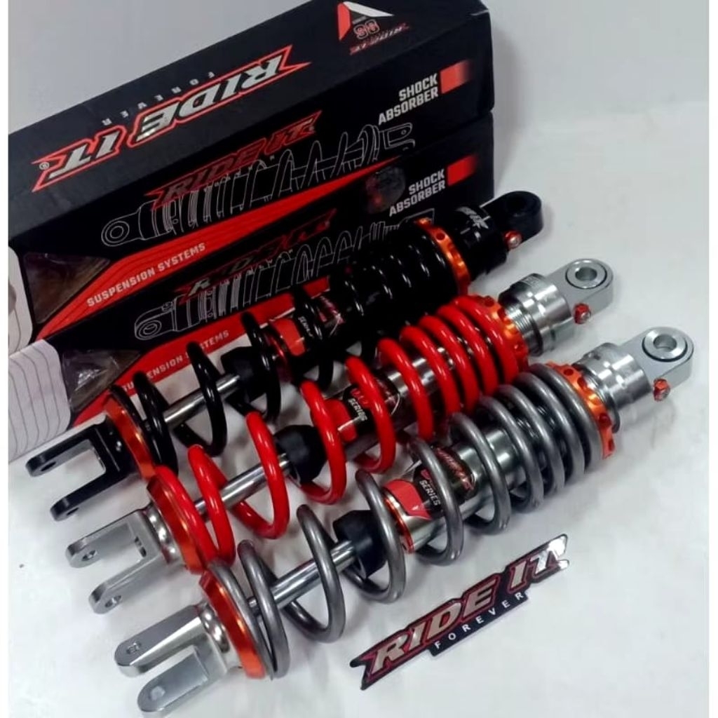 Shockbreaker Matic Ride it RI-86 310 330 non tabung Mio Beat Vario V125 shock skok peredam kejut