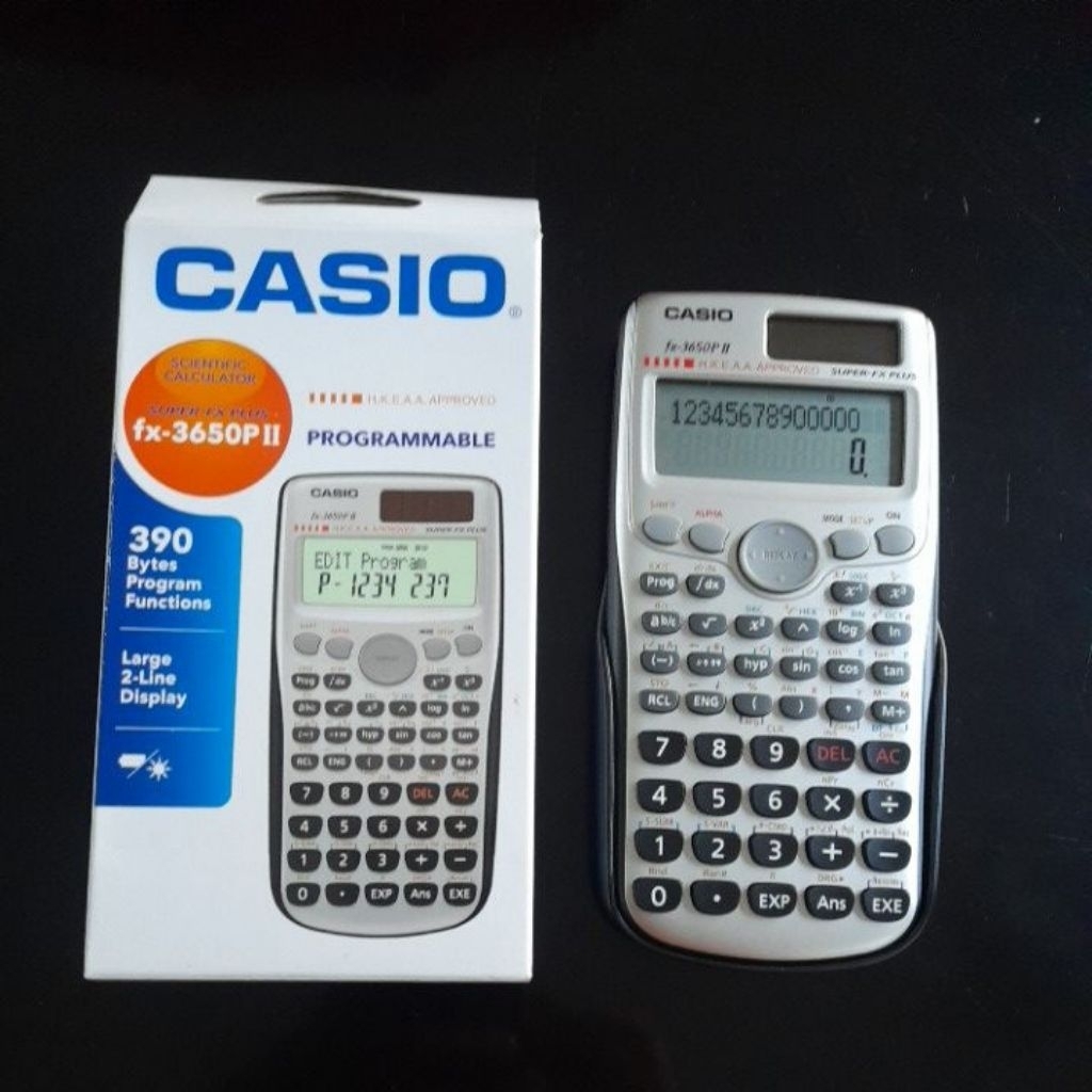 

Kalkulator Casio FX 3650P II