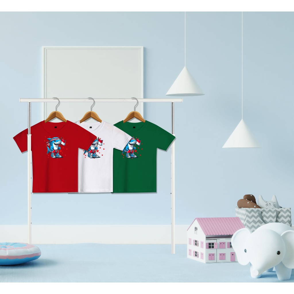 baju distro anak laki-laki/perempuan katun combed 24s 2-5 tahun berkualitas