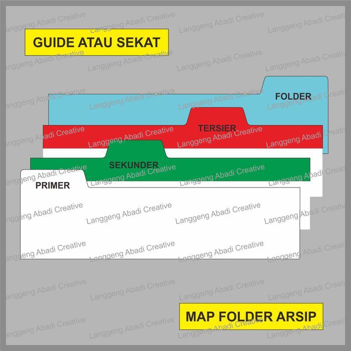 

Ready-Guide arsip sekat arsip out / tunjuk silang Dokumen Peralatan Kearsipan (satuan)