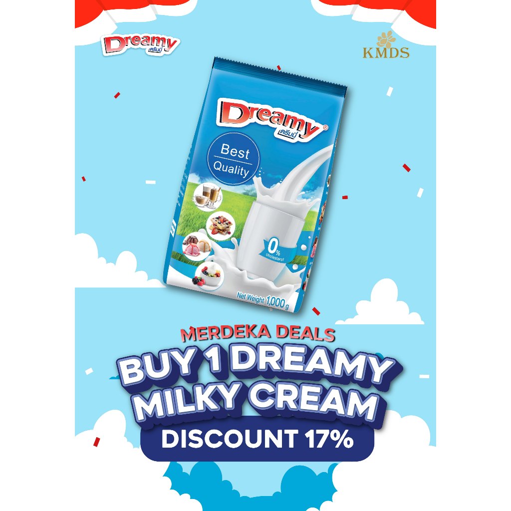 

DREAMY MILK CREAM 1000 GRAM