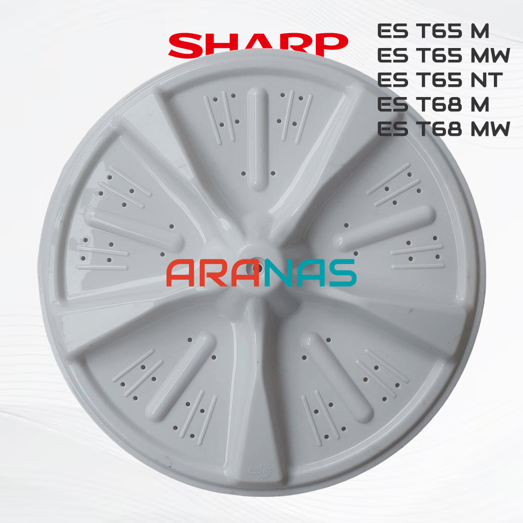PULSATOR ES T65M T65MW T65NT T68M T68MW Pulisator Mesin Cuci 2 Tabung SHARP Baling T65 T68 M MW NT