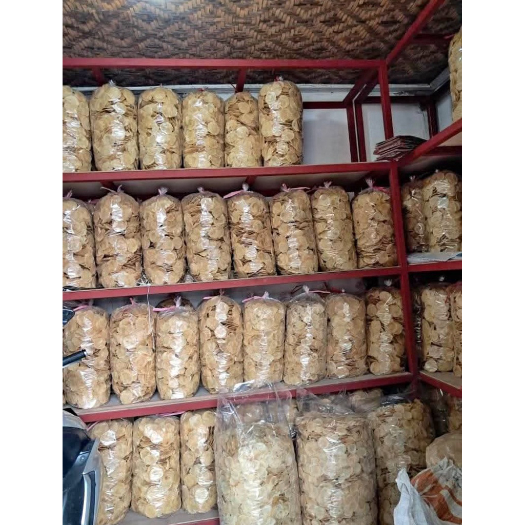 

500 Gram Emping Melinjo Full Kering Mentah Siap Goreng