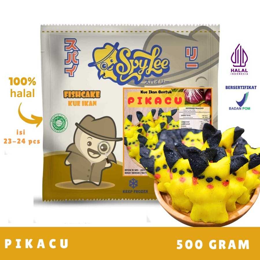 

Spylee Pikachu (Isi 23-34/500 Gram)