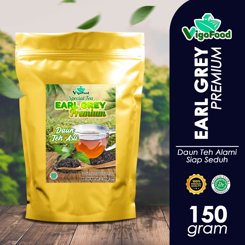 

EARL GREY TEA PREMIUM DAUN TEH ALAMI KUALITAS PREMIUM