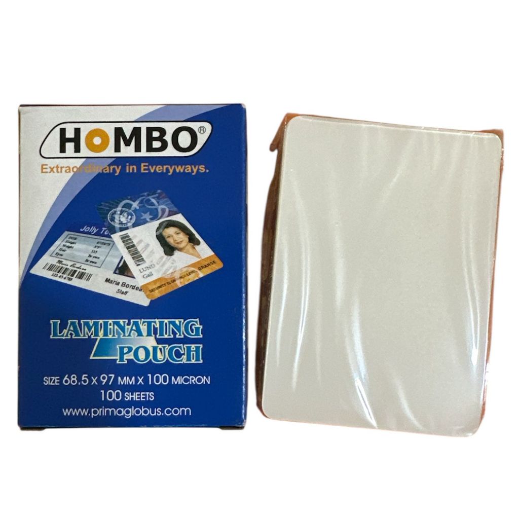 

[ 1 KOTAK ] PLASTIK LAMINATING KTP HOMBO