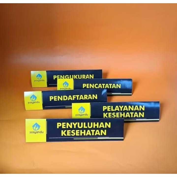 

Paket Papan Meja Posyandu - 1 Set Papan Meja Pelayanan Posyandu - Bahan Kertas Ivory