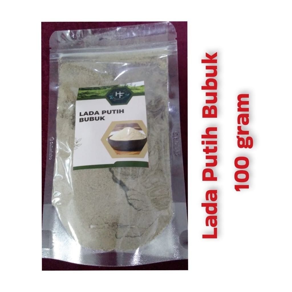 

Lada putih 100 gram ( rempah masakan)