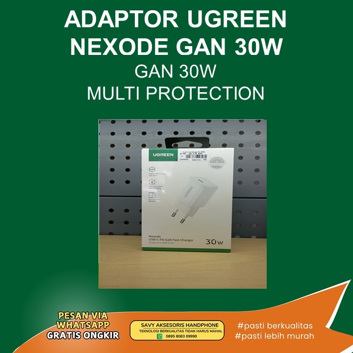 ADAPTOR UGREEN NEXODE GAN 30W