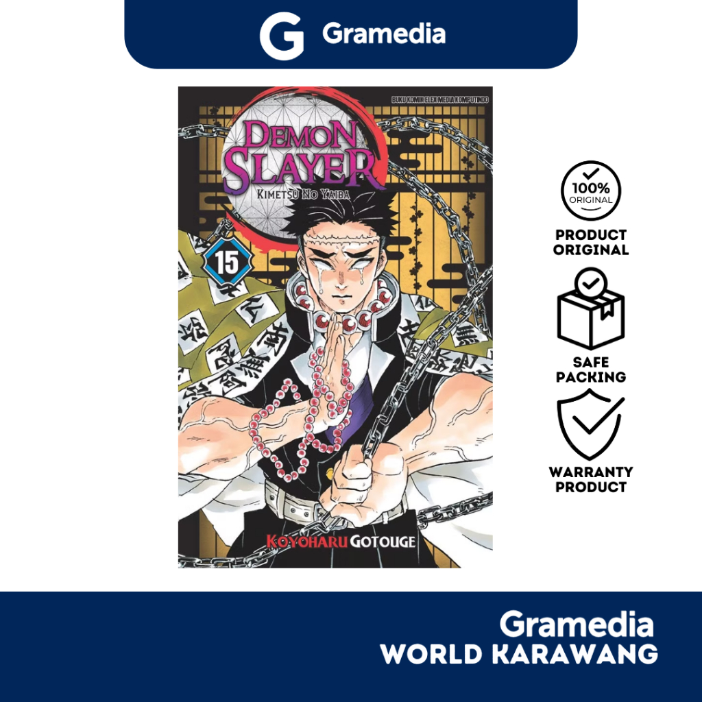 Komik Demon Slayer Kimetsu No Yaiba 15 / Komik Demon Slayer - Gramedia karawang