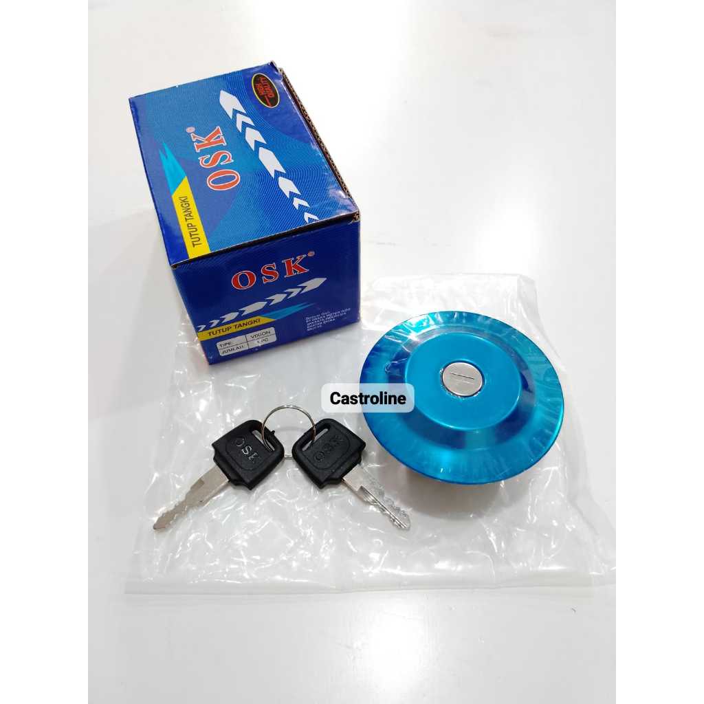 Tutup Tangki Bensin Vixion Old / Scorpio Key Set Motor OSK