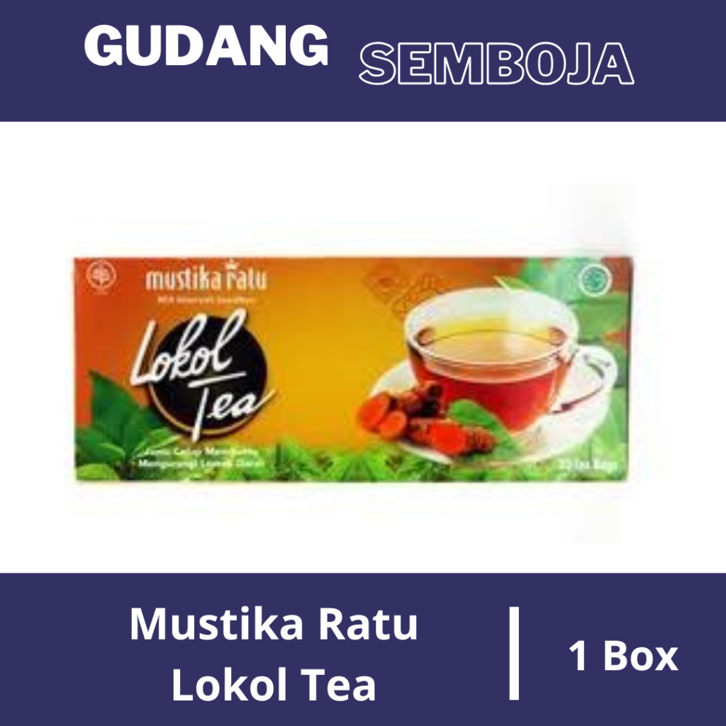 

Mustika Ratu Lokol Tea Isi 30 / Jamu Celup Membantu Mengurangi Lemak Darah
