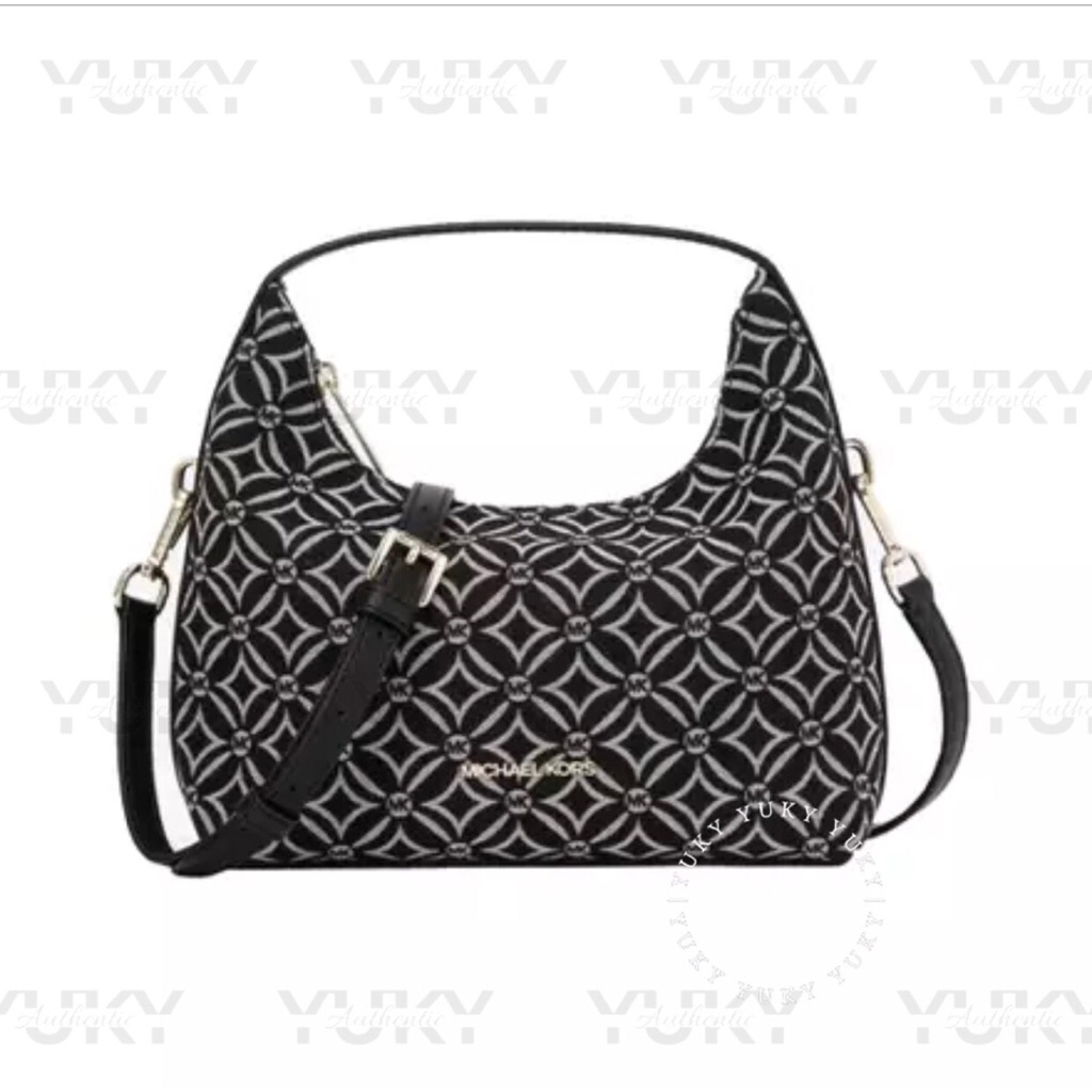 Tas Wanita Branded MICH*EL KO*S MK Ember Messenger Black 100% Original