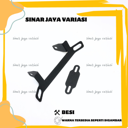 BRACKET DUDUKAN LAMPU TEMBAK NEW PCX 160 KOLONG MODEL TANDUK LAMPU TEMBAK PCX 160 NEW BARU