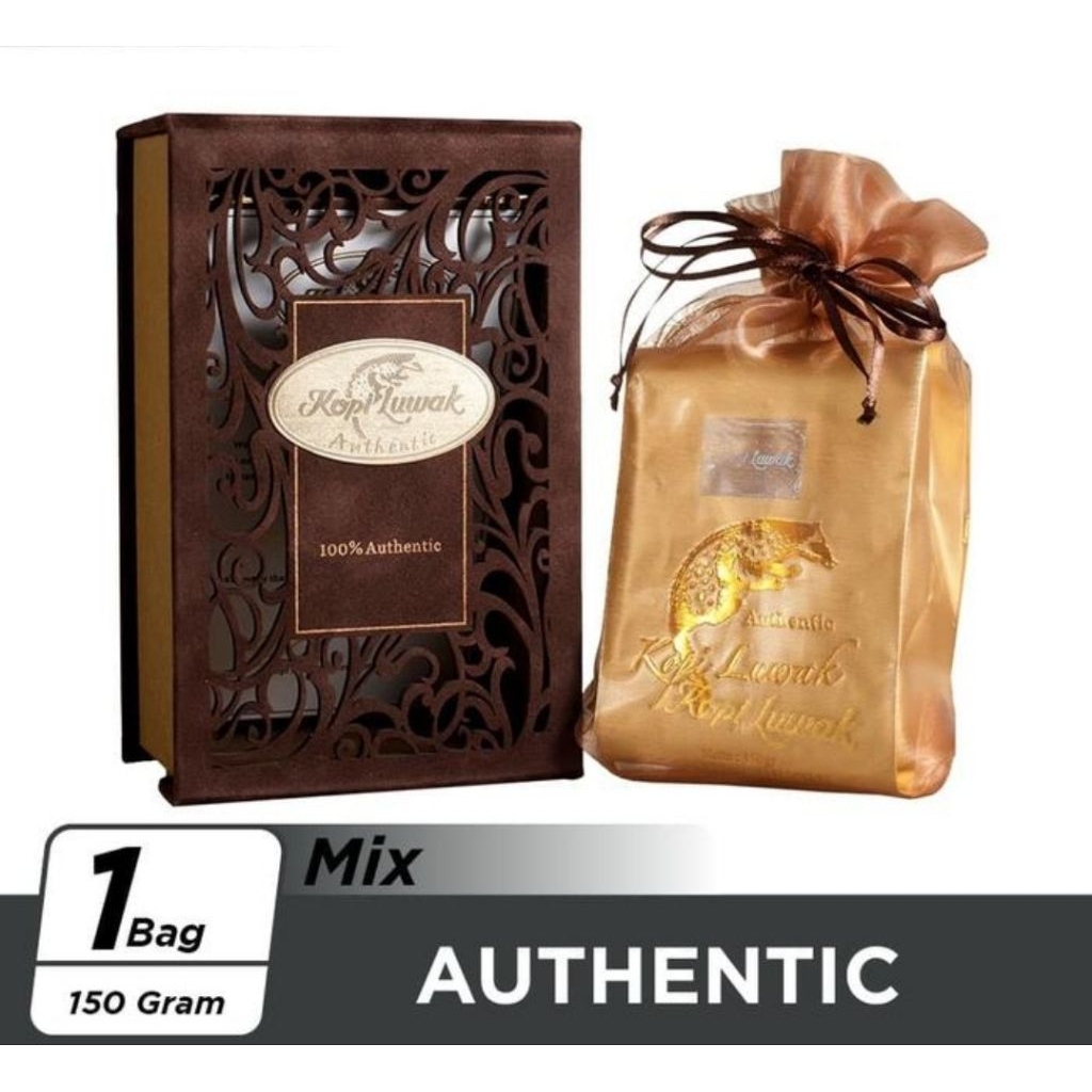 

Kopi Luwak Koffie Authentic Arabica Powder 150 gr