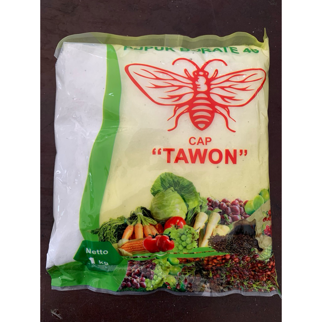 PUPUK BORATE 48 CAP TAWON 1KG | PUPUK TANAMAN | PUPUK BORON