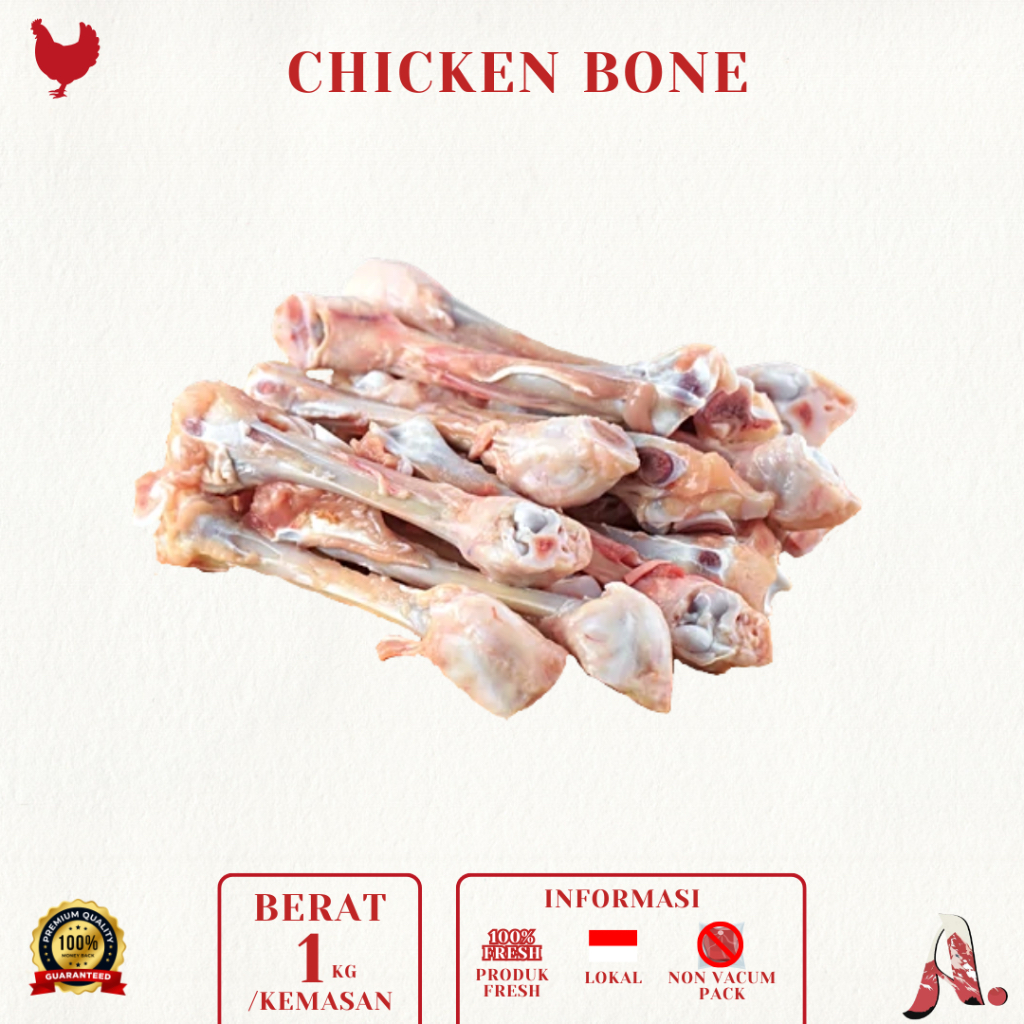 

Tulang Ayam Kaldu / Chicken Bone / Daging Ayam Potong Segar